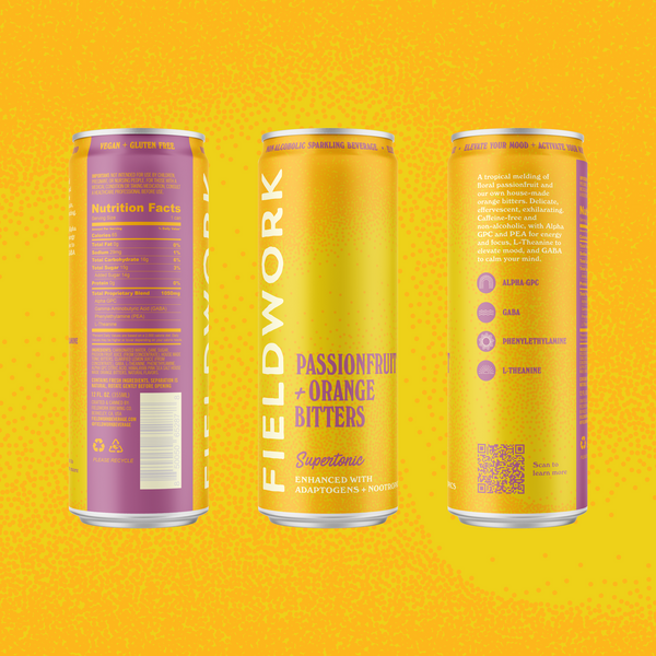 Fieldwork™ Passionfruit + Orange Bitters Supertonic | Non-Alcoholic