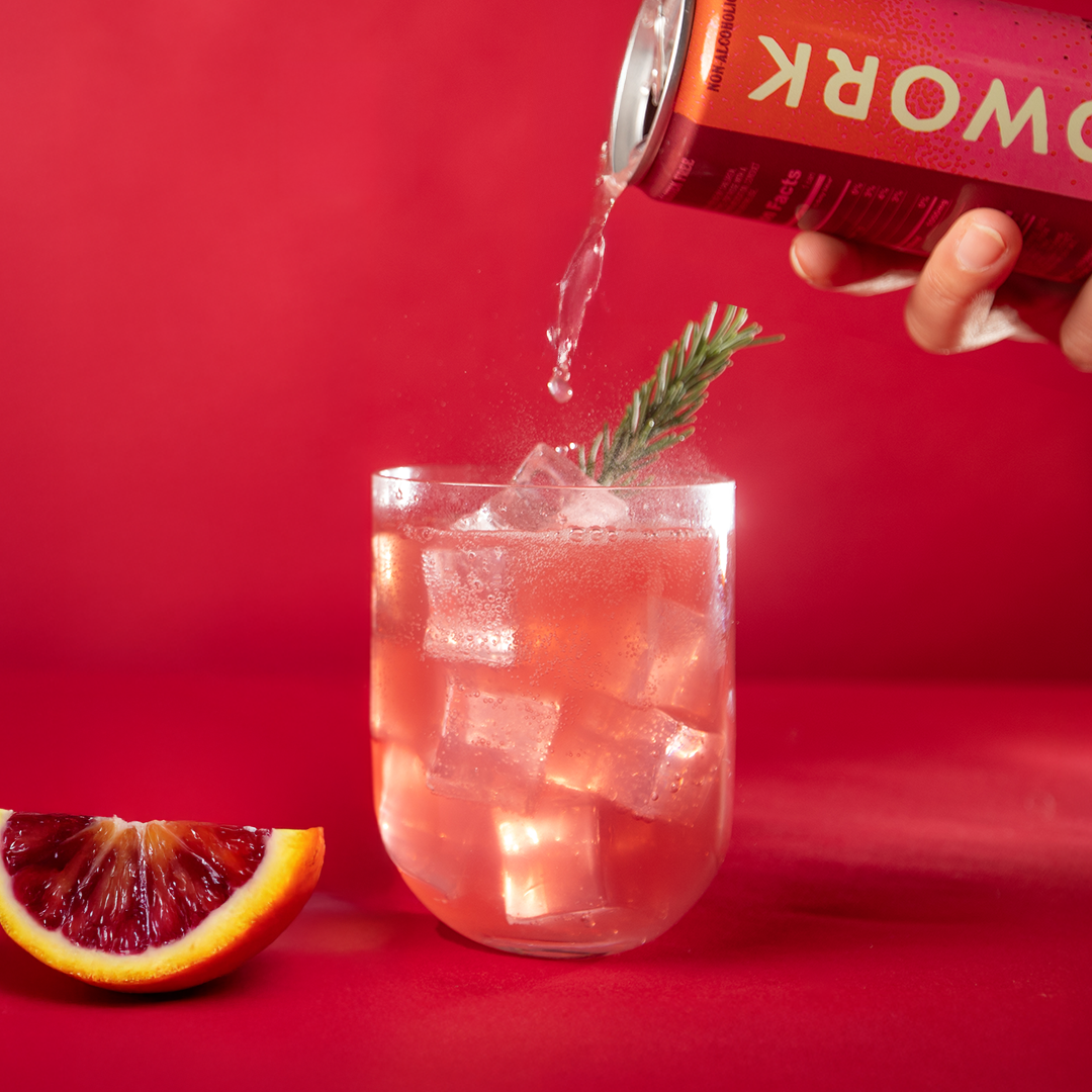 Blood Orange & Rosemary Fieldwork Supertonic™ - 4-pack of 12oz Cans