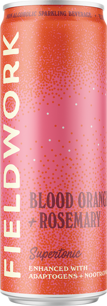 Blood Orange + Rosemary Fieldwork Supertonic™ - 4-pack of 12oz Cans